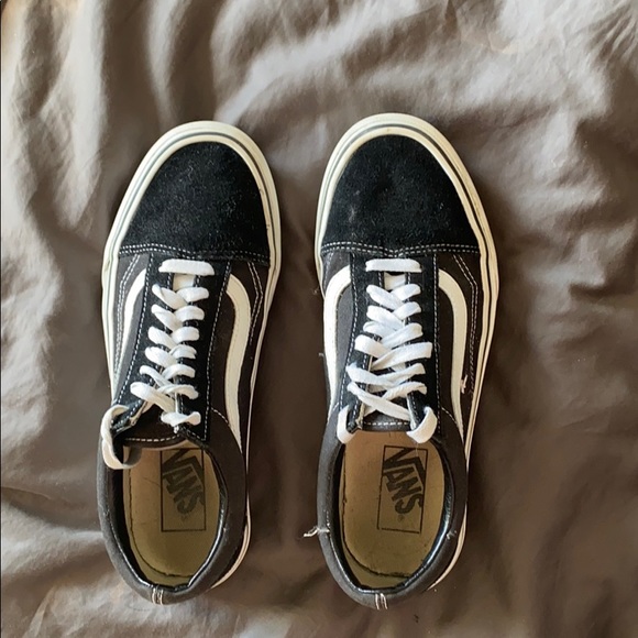 Vans Shoes - COPY - Black and white Old school vans